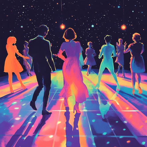 An evocative blend of upbeat rhythms and nostalgic soundscapes that transport listeners to a moonlit dancefloor. Ideal for conveying a sense of liberation and youthful exuberance. This track will utilize modern synthesis combined with classic dance pop elements to create an infectious, timeless groove.
