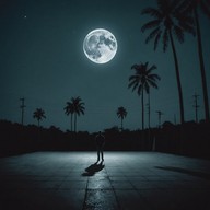 eerie latin rhythm under moonlit skies