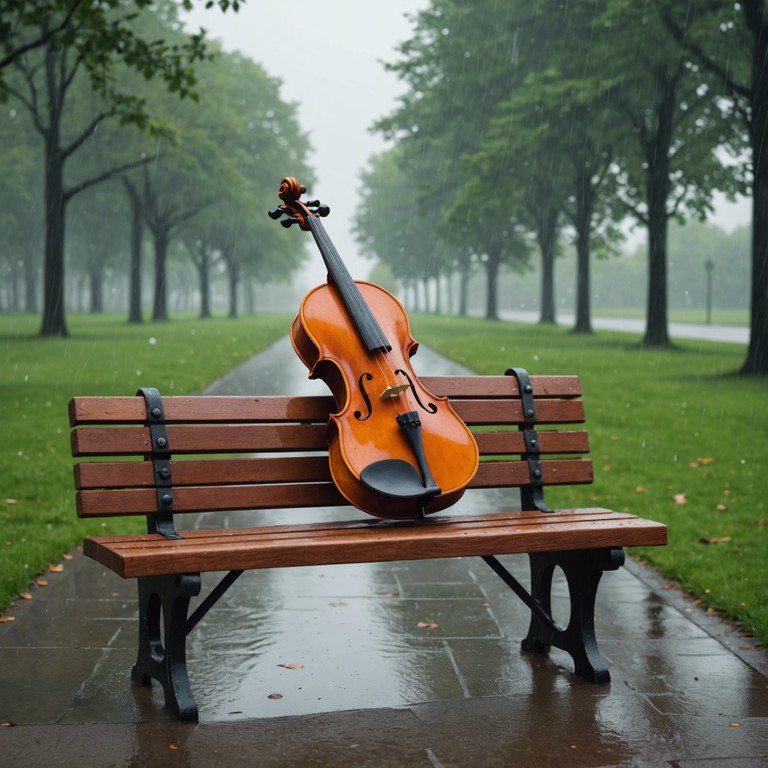 This track takes the listener on a poignant journey through sorrow and nostalgia, perfectly blending slow, powerful drum and bass rhythms with introspective melodies. The composition's depth is enriched by the seamless incorporation of a classical violin, bringing an emotional essence to the modern drum and bass landscape. It's like watching a serene autumn rain through a window, reflecting on past memories that are both comforting and bittersweet.