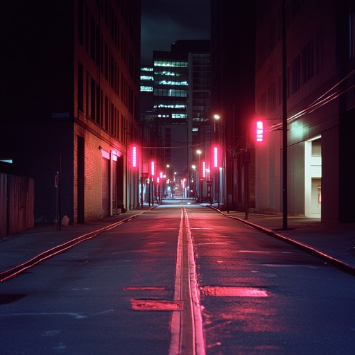 An atmospheric indie instrumental that delves into feelings of anxiety and isolation, weaving melancholic guitar riffs with subtle electronic textures to create a haunting soundscape reminiscent of empty city streets at night