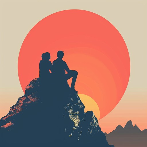 A delicate instrumental bluegrass tune that evokes the tender feelings of a sunset romance on a serene mountain. The interplay of strings provides a heartwarming and nostalgic experience, reminiscent of a beautiful love story told through melody.