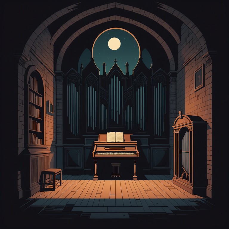 This piece captures the essence of a mysterious, almost eerie atmosphere with soft whispers turning into an intense and suspenseful musical buildup. Ideal for scenes of anticipation and shadowy corners in any drama or horror project. Thrust into a world where the walls whisper secrets of the past, and each shadow could be a hiding specter.