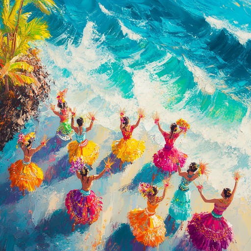 Immerse yourself in the vibrant sounds of steel drums and tropical melodies that capture the essence of a blissful island holiday, delivering an uplifting and joyful musical journey that radiates warmth and euphoria.