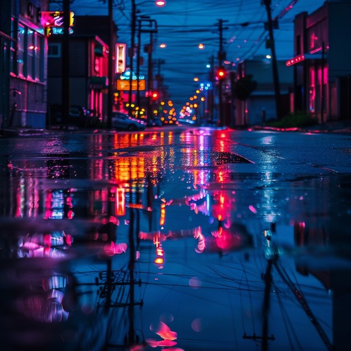 A soundtrack for the solitary walks through rain soaked, neon lit streets, where reflective synths blend with the hum of the city night, drawing a sense of introspection amid the urban expanse