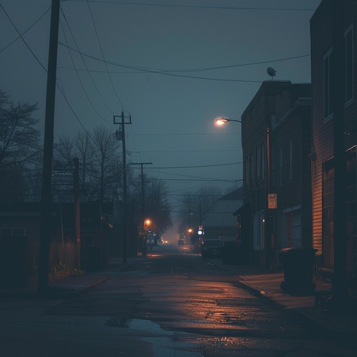 A melancholic instrumental capturing the essence of loneliness and yearning, with sparse, echoing piano melodies set against a backdrop of subtle ambient textures. This piece evokes images of empty streets and desolate landscapes, perfect for moments of introspection and reflection.