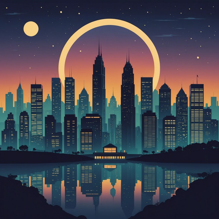 A sophisticated blend where the pulsing energy of urban beats meets the refined tones of classical instruments, crafting a soundscape that's both vibrant and soothing. This track melds the raw passion of city life with the grace of a string quartet, creating an auditory experience that feels like wandering through a bustling city under the starlit sky.