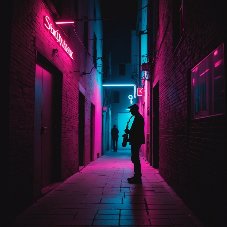 Imagine wandering through dimly lit urban streets where the echoes of footsteps blend with a distant bassline. This track combines the grittiness of city life with the irresistible groove of funk, characterized by deep, pulsating rhythms and the lonely wail of a saxophone cutting through the nighttime air like a voice calling out in the wilderness.