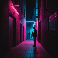 dark alleys meet funky beats.