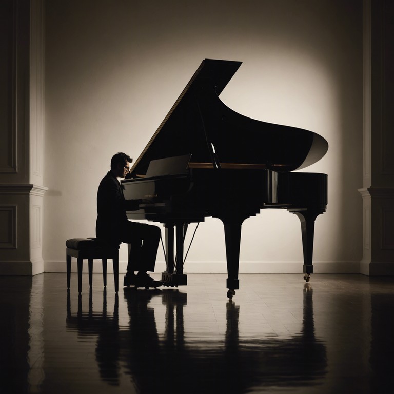 An evocative composition where sensitive, soulful melodies intertwine with deep emotional currents, reflecting inner turmoil and resilience in a harmonious blend. The piano takes center stage, providing both melodic and harmonic foundations that convey a journey of introspection and emotional richness. This piece merges the warmth of soul music with the introspective depth of emo, encapsulated in a rich, dynamic soundscape.