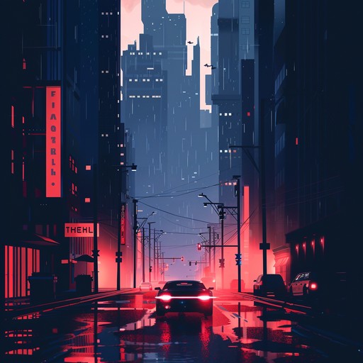 The perfect backdrop for a late-night urban adventure, combining trap rhythms with atmospheric synths and eerie undertones, capturing the feel of a high-speed chase through a bustling city at midnight.