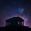 synthwave journey blending ancient greek melodies and modern beats