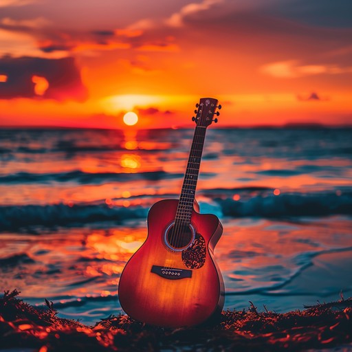 Envision a serene beachside evening with gentle acoustic guitar melodies blending with the soothing sounds of waves. This chill holiday instrumental provides the perfect backdrop for unwinding and reflecting by the sea.