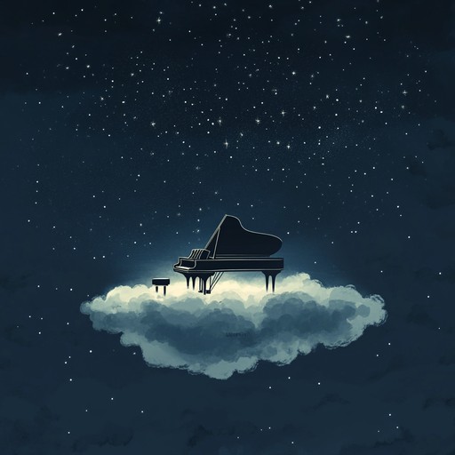 An ethereal composition that blends delicate piano with ambient textures, creating a serene soundscape that transports listeners to a world of dreams and introspection.