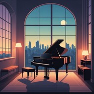 journey through musical eras with piano and synthesis.