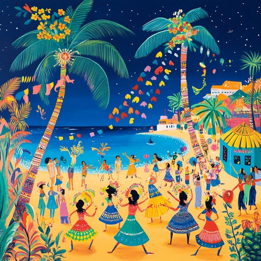 Bursting with fervor, this cumbia track is an electrifying blend of traditional rhythms and contemporary flair. A hypnotic accordion leads the charge, complemented by infectious percussion and vibrant bass lines. Evoking the vibrant spirit of coastal festivals, it promises to ignite dance floors and uplift spirits.