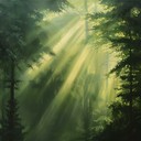 peaceful orchestral ambiance reflecting nature's early calm moments