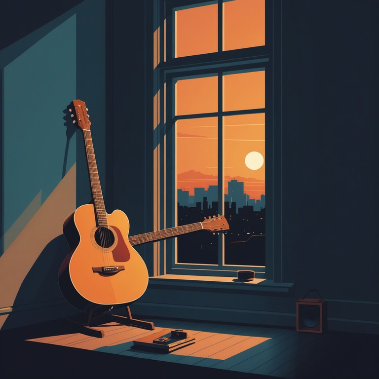 A soft rock ballad that gently explores themes of loneliness and introspection. The electric guitar takes center stage, performing with a serene yet poignant precision. The track builds an atmosphere of being alone in the quiet of the night, where each note resonates more deeply. It invites listeners into a meditative state, encouraging self reflection and a peaceful understanding of solitude.