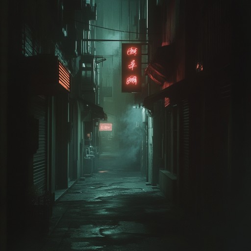 A moody trap instrumental with deep bass, haunting melodies, and crisp percussion, evoking the suspense of roaming the city alone at night.