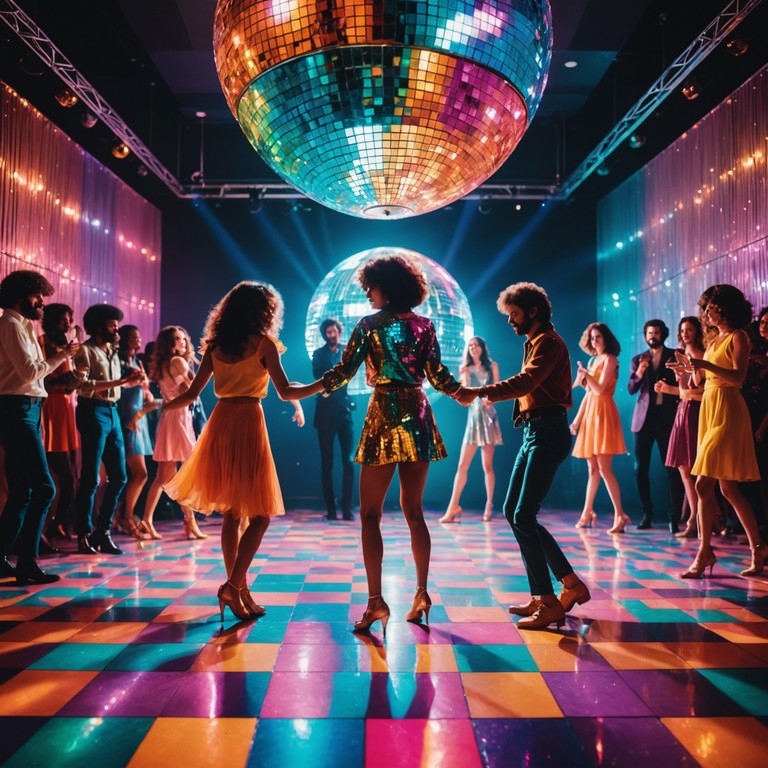 This track captures the essence of a free spirited dance celebration, characterized by vibrant disco beats that encourage every listener to embrace their inner freedom. The song journeys through a liberating dance narrative, accompanied by the pulsating rhythm of a classic fender rhodes electric piano, inviting an irresistible urge to dance without inhibitions.