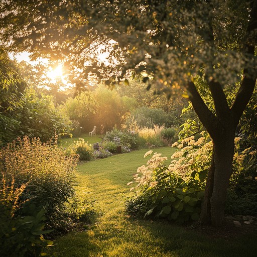 This composition features a soothing harpsichord melody, capturing the calm and beauty of a peaceful summer afternoon in a baroque era garden. Ideal for relaxation and stress relief.