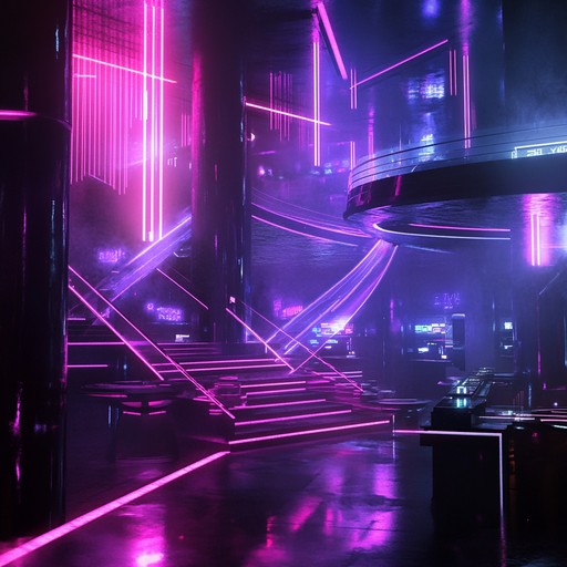 An intense dance anthem filled with pulsating rhythms and neon lit synths, creating an electric atmosphere that immerses the listener in a futuristic dancefloor experience.