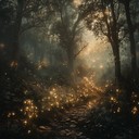 exploration of an ancient, magical forest; ethereal, haunting melody