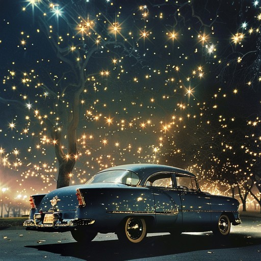 Evoke the innocence of the 1950s with this dreamy instrumental, perfect for reminiscing under a starlit sky. Shimmering tones and gentle melodies weave together to create a nostalgic aura