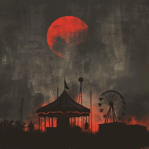 Step into a dark and eerie carnival, where distorted melodies and haunting soundscapes create an atmosphere of unease. The music box-like tunes are warped and dissonant, accompanied by creepy laughter, ghostly whispers, and the occasional scream. The overall vibe is one of a sinister, abandoned carnival, where lost souls wander aimlessly through a nightmarish landscape.