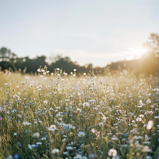 This instrumental composition combines soothing acoustic guitar and gentle flute, painting a blissful picture of lazy summer afternoons. The melody flows like a soft breeze, uplifting the spirit and bringing smiles, reminiscent of tranquil days under clear blue skies.