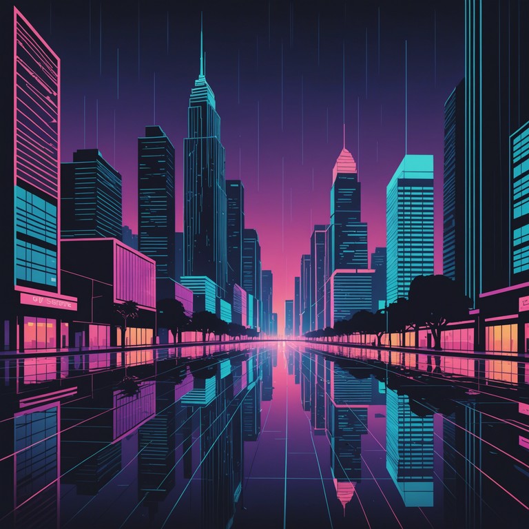 Embark on a sonic journey through the heart of a neon lit city, with each beat and bass drop diving deeper into the shadowy depths of urban exploration. The track is rich with layers of synths and beats, setting a perfect backdrop for adventures in a futuristic metropolitan setting.