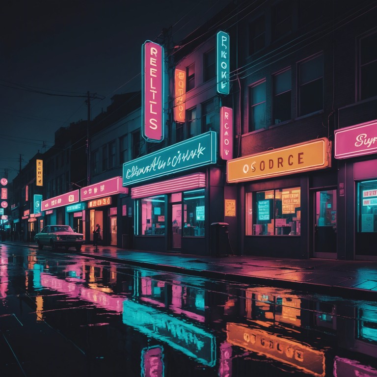 A high energy k pop instrumental that dives deep into the exciting pulse of city life under the glow of neon lights, with driving synth beats creating a sense of unstoppable urban energy.