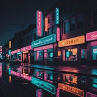 energetic city beats on neon nights.