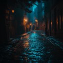 an eerie tango capturing the darkness of midnight streets.