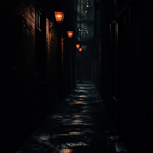 A hypnotic instrumental blending deep basslines, ominous synths, and eerie sound effects. Creates a haunting urban landscape with unsettling echoes, perfect for late night contemplation or suspenseful scenes.