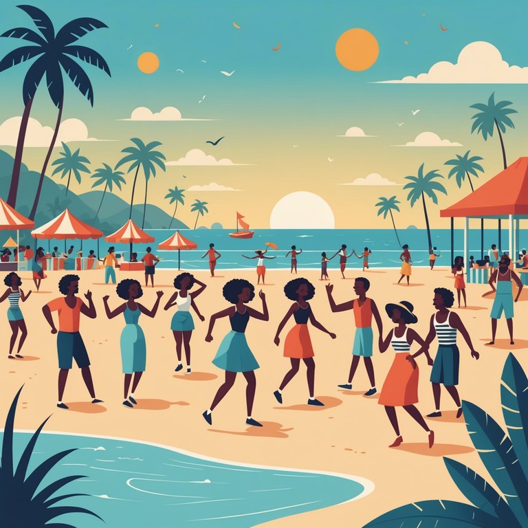 Picture dancing on a bright, sunny beach. The guitar riffs and bass line embody the freedom and joy of a carefree summer season, accompanied by subtle, playful percussions that enhance the overall feel good vibe of the track.