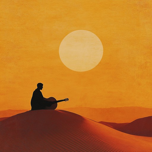 A vibrant instrumental track that blends traditional middle eastern instruments with modern rhythms, creating an uplifting and joyful atmosphere that evokes images of sunrises over desert landscapes