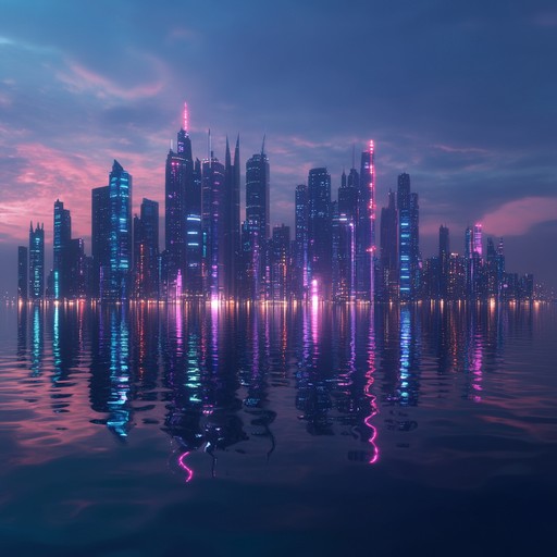 A serene future bass track that combines gentle, pulsating synths with futuristic soundscapes. The soothing, digital timbre mixed with a mellow, yet dynamic beat creates a sense of ethereal calmness, perfect for unwinding or daydreaming in a tech inspired world.