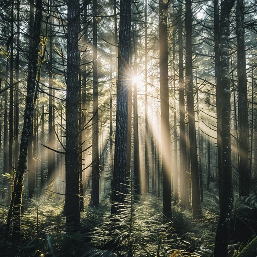 A radiant and optimistic opera composition inspired by the tranquil beauty of a sunlit forest, encapsulating the hopeful journeys of woodland creatures. The orchestration intertwines uplifting melodies and grand choruses, creating an immersive and poetic soundscape that transports listeners to a serene and majestic natural world.