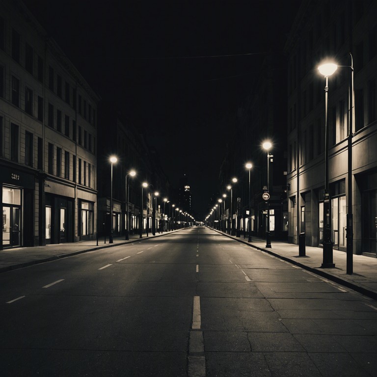 As the city sleeps, a lone car drives through the night streets under the soft glow of street lamps. The soundtrack is a mellow, introspective phonk tune, echoing the solitude and nostalgic peace of late night thoughts. A smooth saxophone carries the melody, infused with subtle vinyl crackles and a slow, steady beat, creating a backdrop that feels both intimate and infinitely expansive.