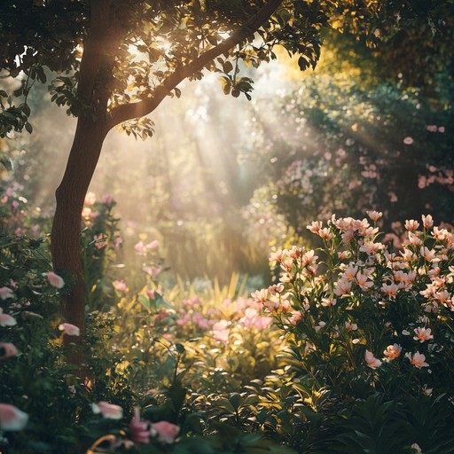 A tender orchestral piece that paints the picture of a tranquil summer garden. The interplay between the violin and piano brings forth an atmosphere of serenity and beauty, with every note inviting the listener to unwind and embrace the calmness of nature.