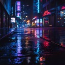 brooding tune with a haunting urban night's vibe