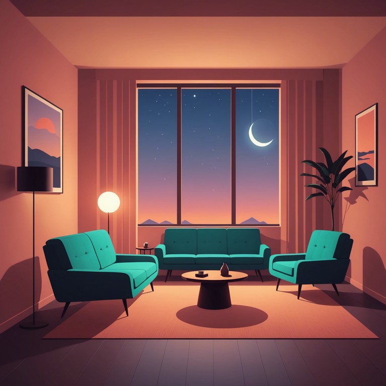 This composition invites listeners into a serene atmosphere dominated by soft torch lounge sounds perfect for unwinding after a long day. The piece slowly envelopes the room in a quiet, comforting ambiance, ideal for reflective evenings or gentle conversation.