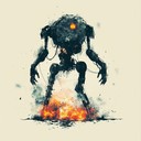 intense heavy metal trap instrumental evoking a futuristic robot army invasion