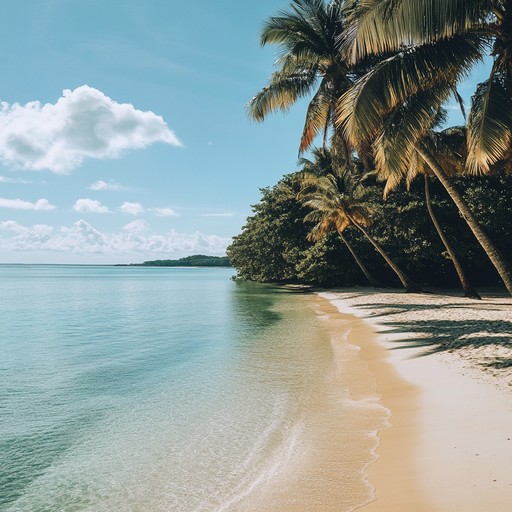 An uplifting instrumental track blending steel drums and marimba, evoking sun soaked beaches and warm ocean breezes. Featuring rhythmic percussion and breezy melodies, it creates the perfect soundtrack for a tropical paradise.