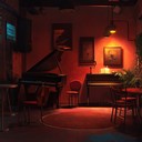 gentle rhythms melding jazz and house, creating romantic ambiances