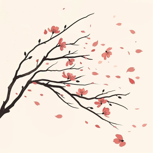 An enchanting instrumental track that blends traditional japanese instruments with modern pop elements, creating a soulful and uplifting journey through the beauty of sakura season. Vibrant melodies, intricate harmonies, and gentle rhythms paint a cinematic picture of cherry blossoms fluttering in the wind