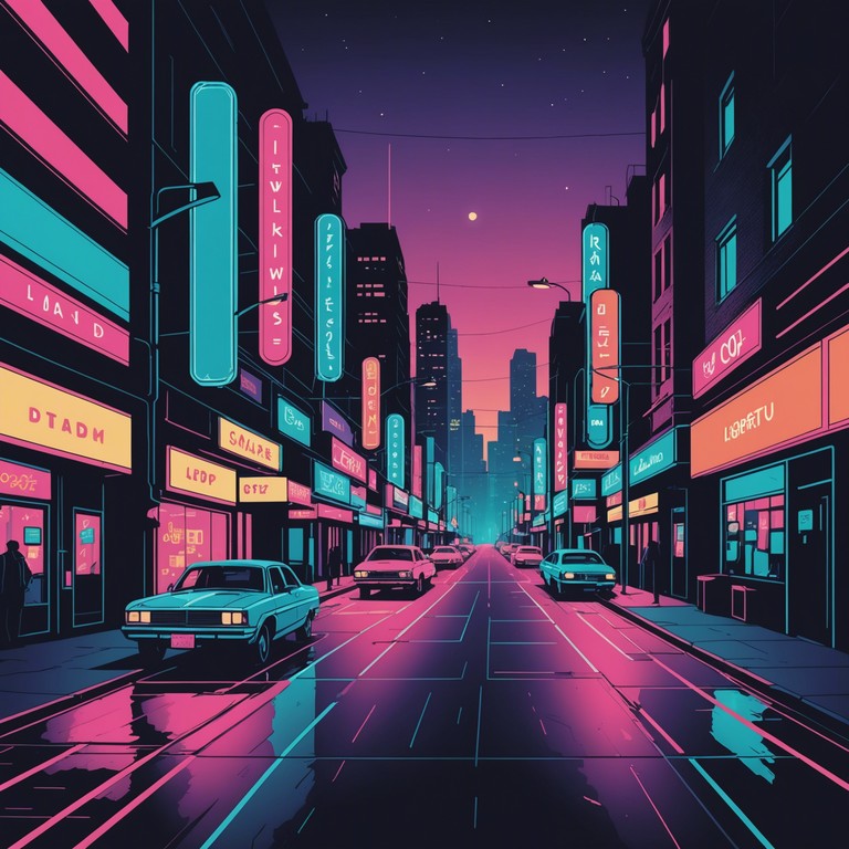 This instrumental track encapsulates the essence of a bustling metropolis during the thriving 80s, combining upbeat rhythms with a nostalgic touch to ignite a feeling of wonder and youthful energy