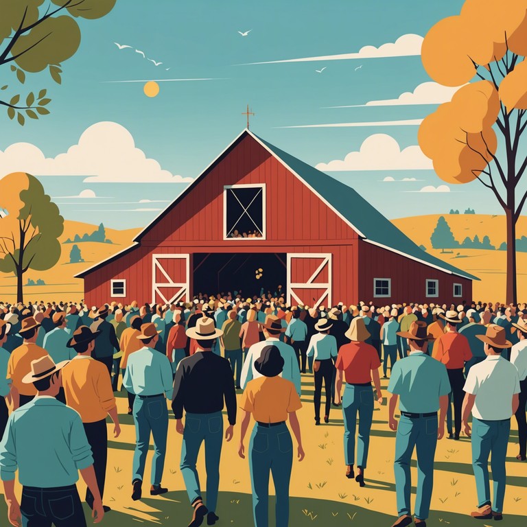 Perfect for a barn dance or a summer gathering, this track features joyful banjo melodies that invite you to tap your feet and join in the dance, creating a sense of community and joyous celebration.