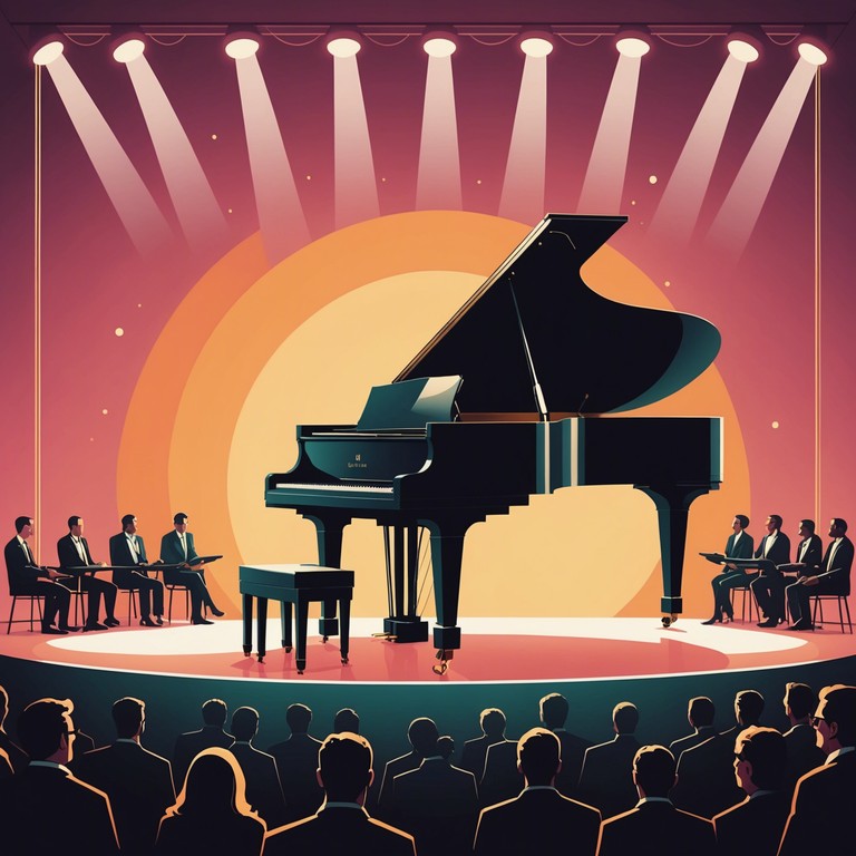 Imagine sitting in a grand theatre, the stage lights come up, and a pianist begins to play this vivacious melody, setting the tone for an unforgettable cabaret evening.