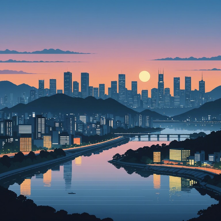 This instrumental embodies the serene ambience of seoul at twilight, blending traditional korean instruments with modern k pop rhythms to create a soothing, pop influenced soundscape that transports listeners across vibrant cityscapes and calm, reflective moments.